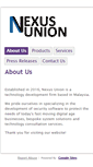 Mobile Screenshot of nexusunion.com